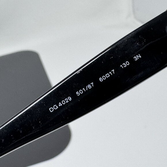Dolce & Gabbana/ DG 4029 501/87 60mm Some Scratches On Lenses main image 6